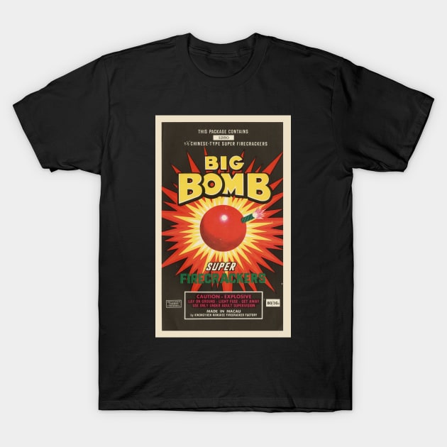 VINTAGE FIRECRACKER BIG BOMB T-Shirt by kakeanbacot